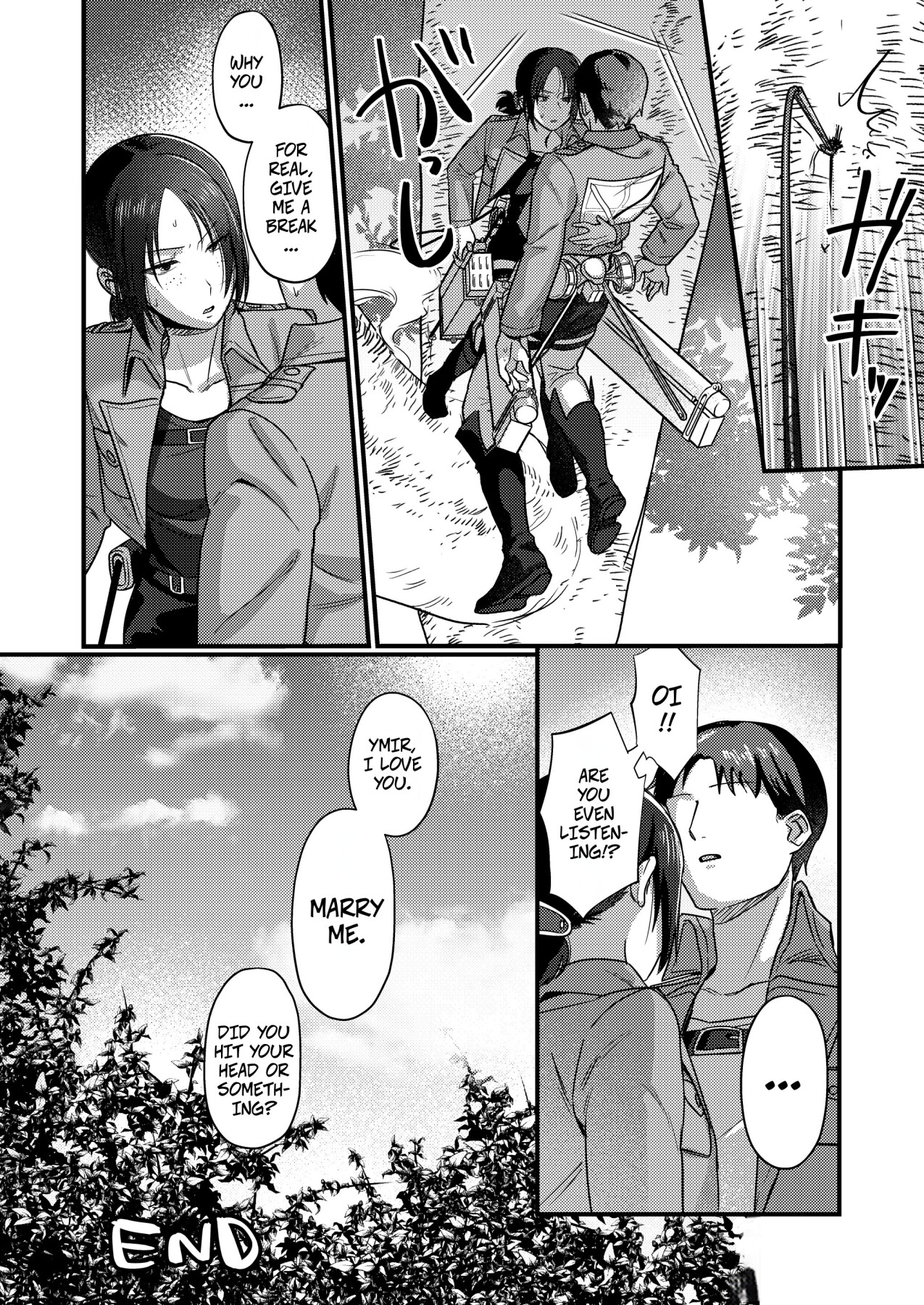 Hentai Manga Comic-I Love You Ymir, Marry Me!-Read-25